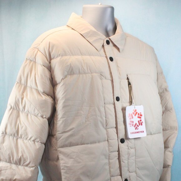 Obermeyer Other - OBERMEYER Explorer Down Filled Shirt Full Snap Jacket Men's Size XL